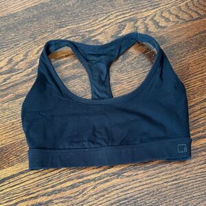Baseline - Classic Black Racerback Sports Bra (size s but fits like xs)